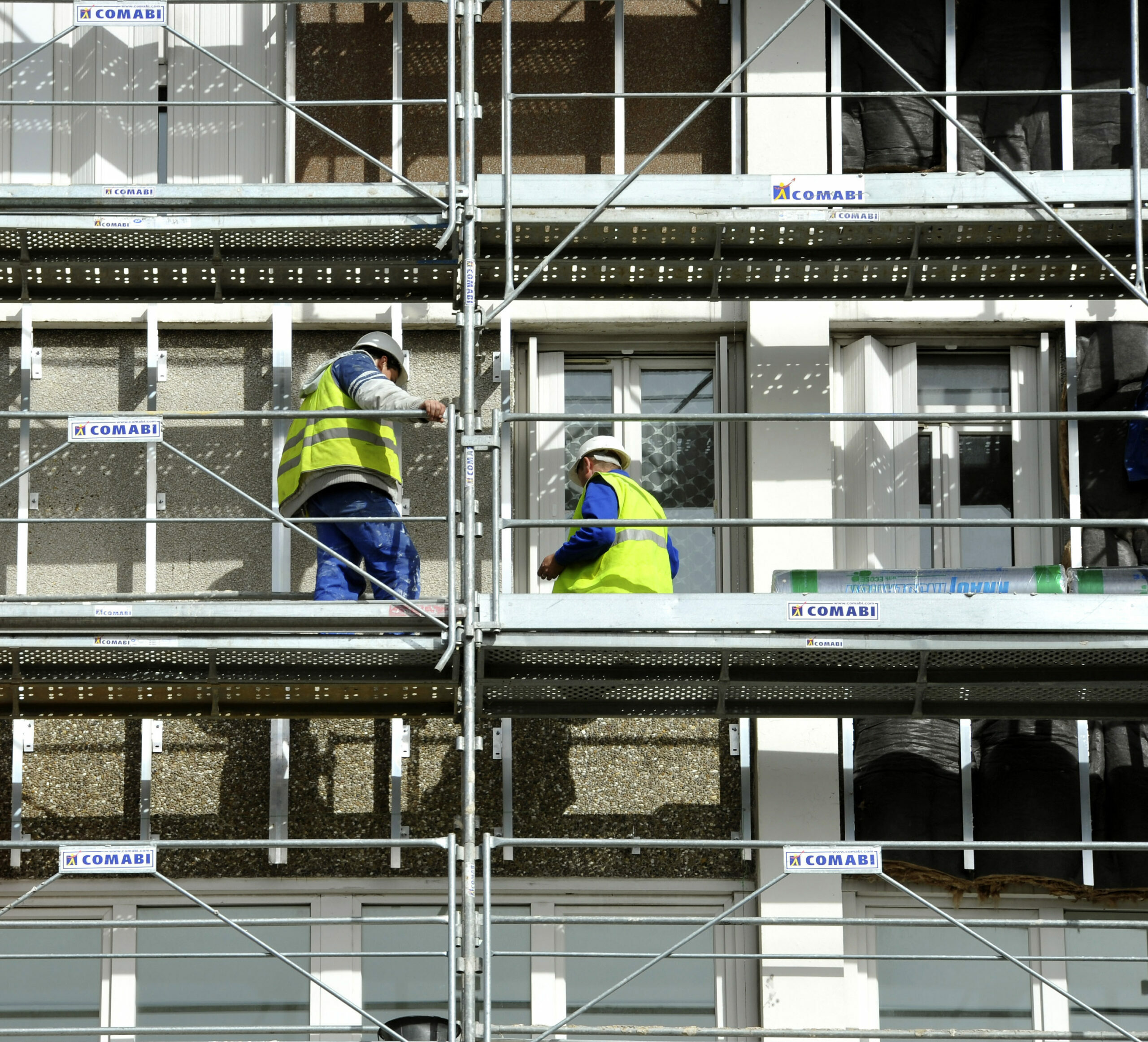 Chantier de réhabilitation thermique