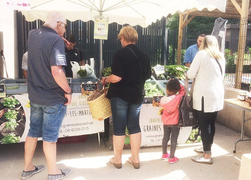 Marché solidaire logement social