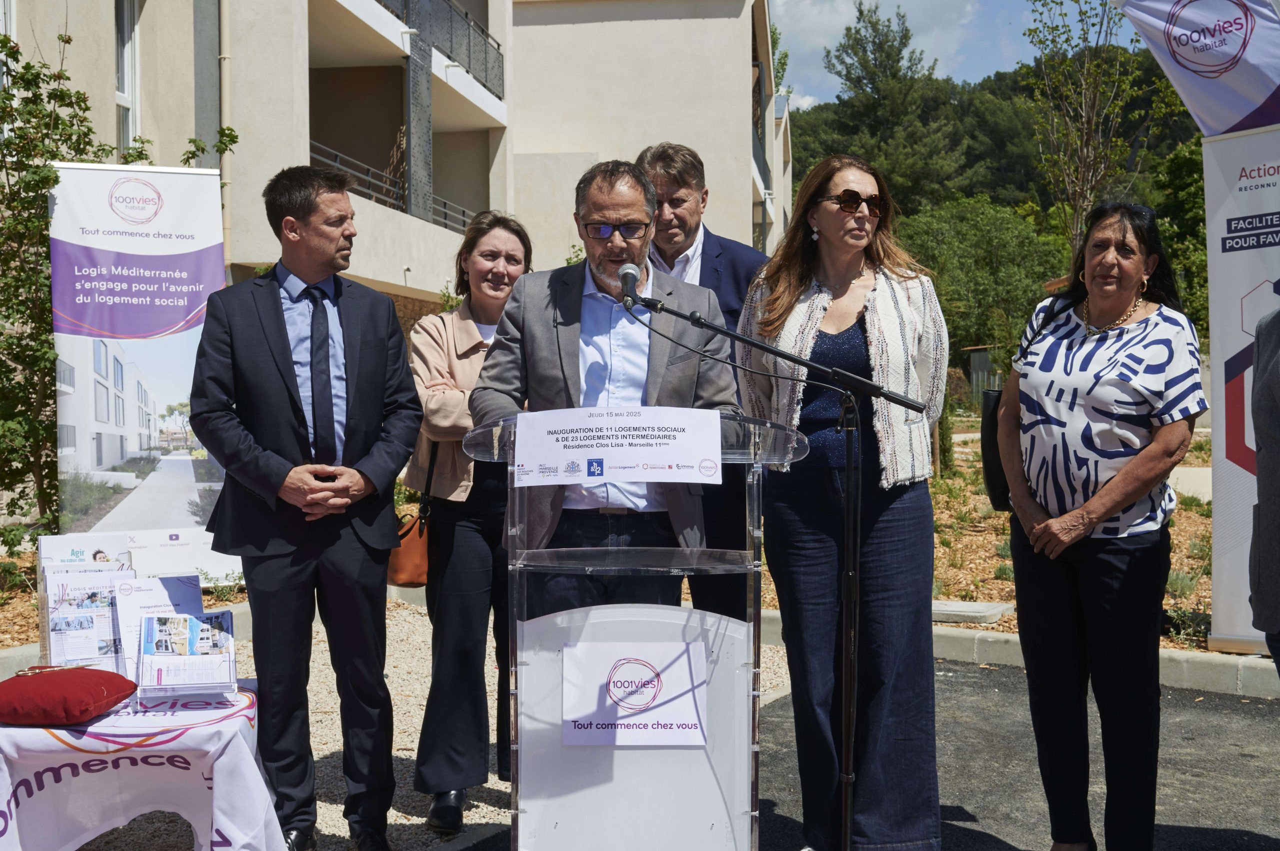 Discours inauguration Clos Lisa, 1001 Vies Habitat